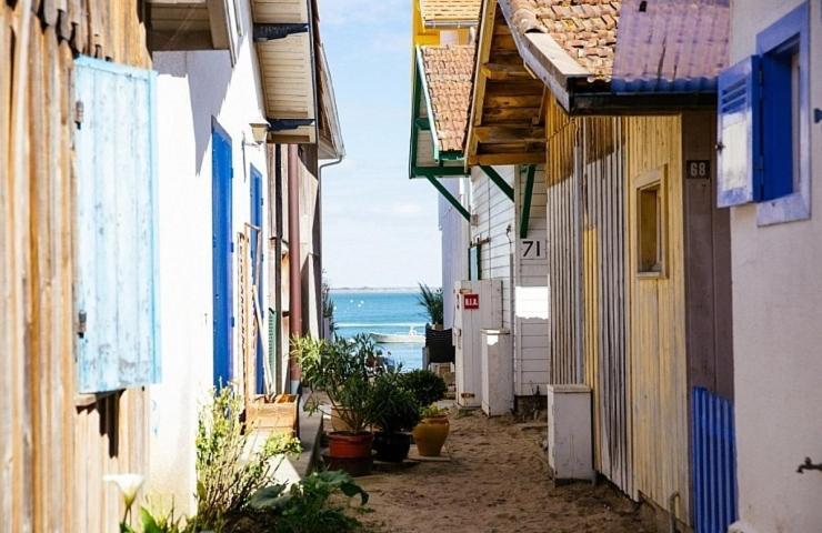 Tiny House Famille Nature Cap Ferret Claouey ภายนอก รูปภาพ