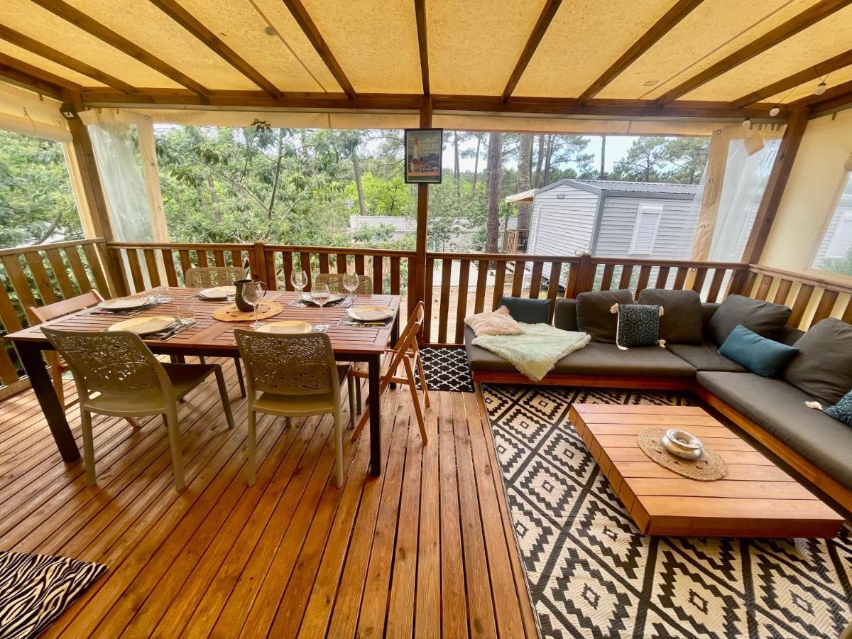 Tiny House Famille Nature Cap Ferret Claouey ภายนอก รูปภาพ