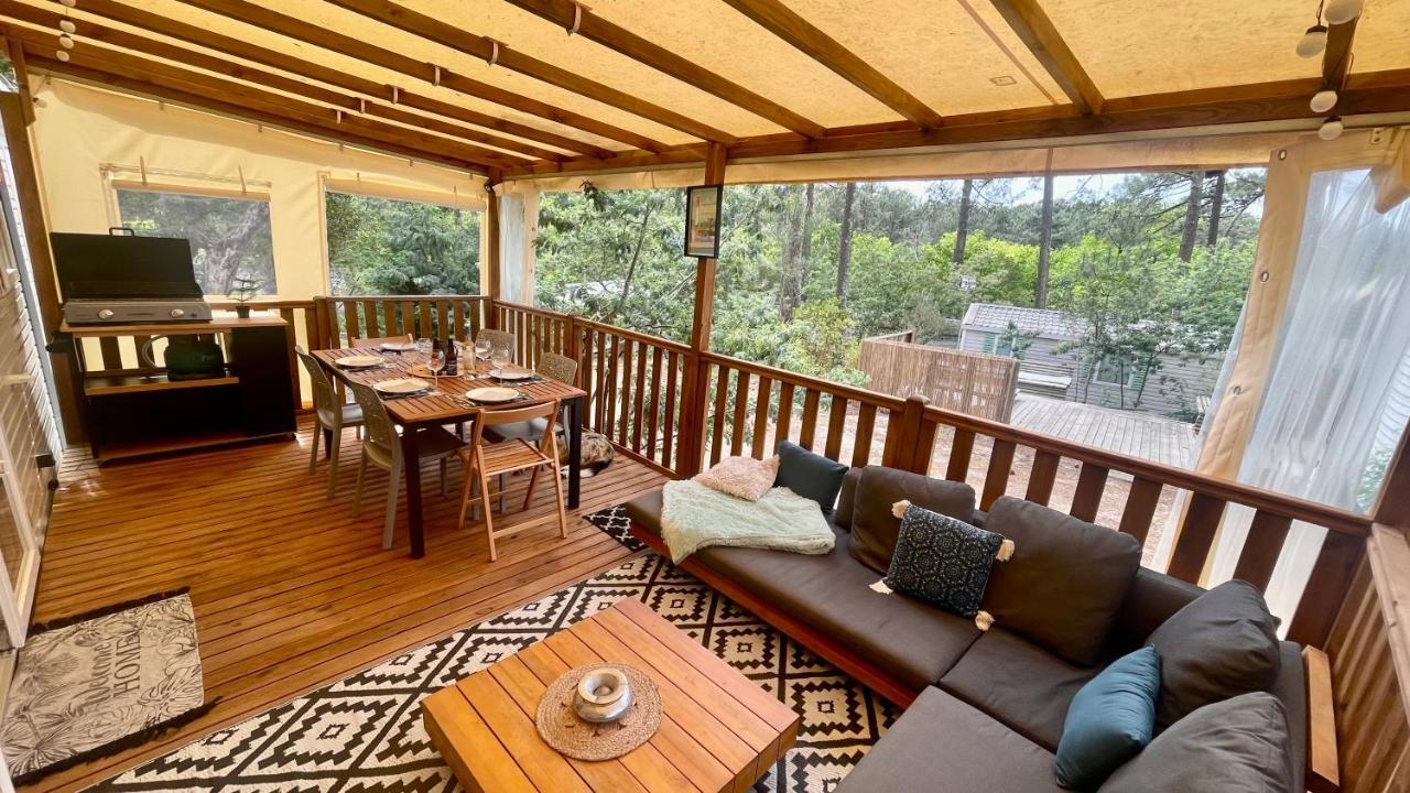 Tiny House Famille Nature Cap Ferret Claouey ภายนอก รูปภาพ