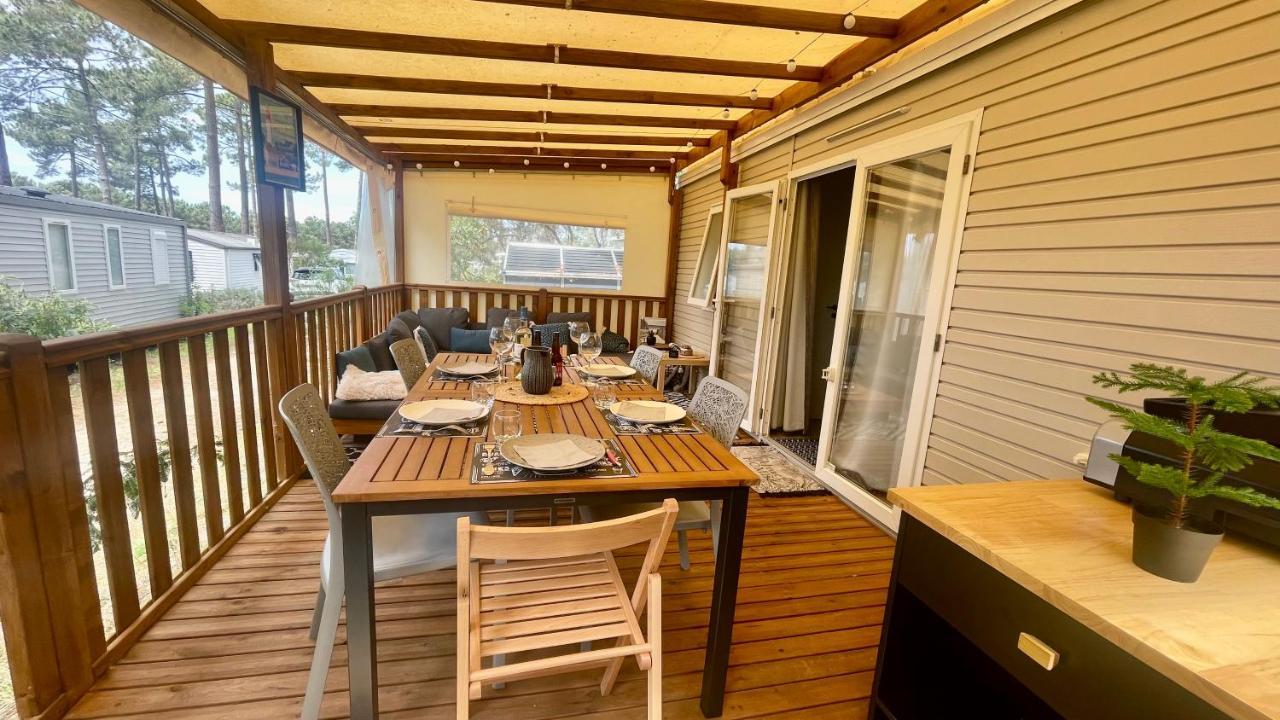 Tiny House Famille Nature Cap Ferret Claouey ภายนอก รูปภาพ